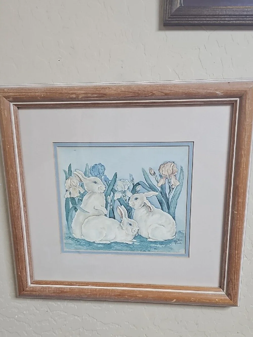 vintage framed limited-edition print titled 